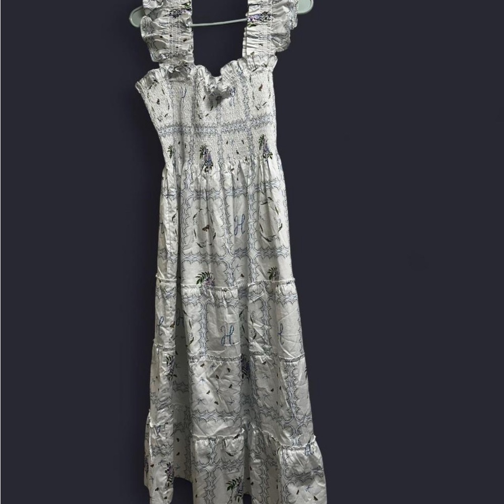 Hill House Home Ellie Nap Dress XXL Floral Patchwork White NWT - Picture 5 of 7